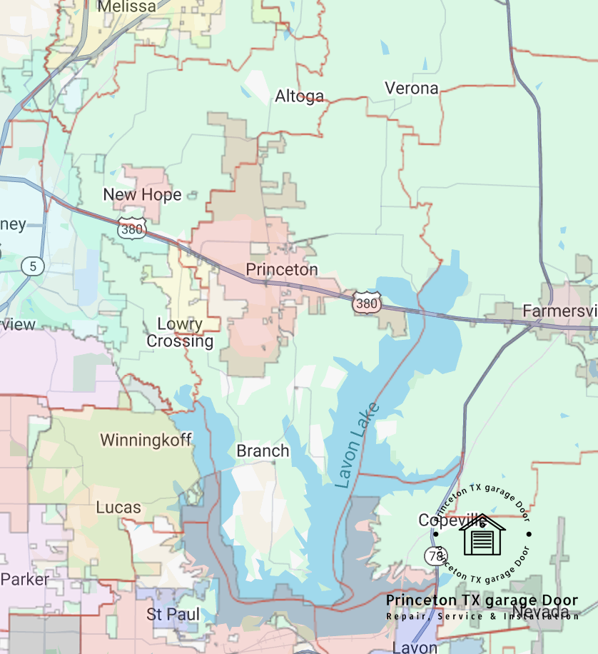 princeton-tx-area-map